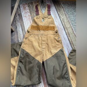 Vintage Carhartt Bib Overalls Size 34x32